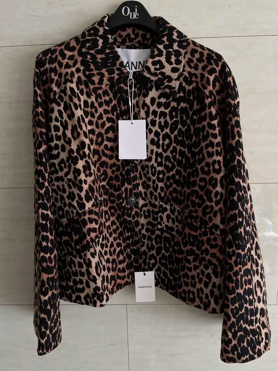 GANNI レオパード ジャケット - メルカリ