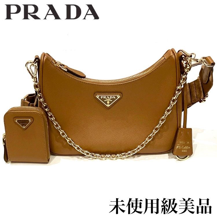 未使用品級美品】PRADA プラダ ショルダーバッグ Re-Edition 2005リ 