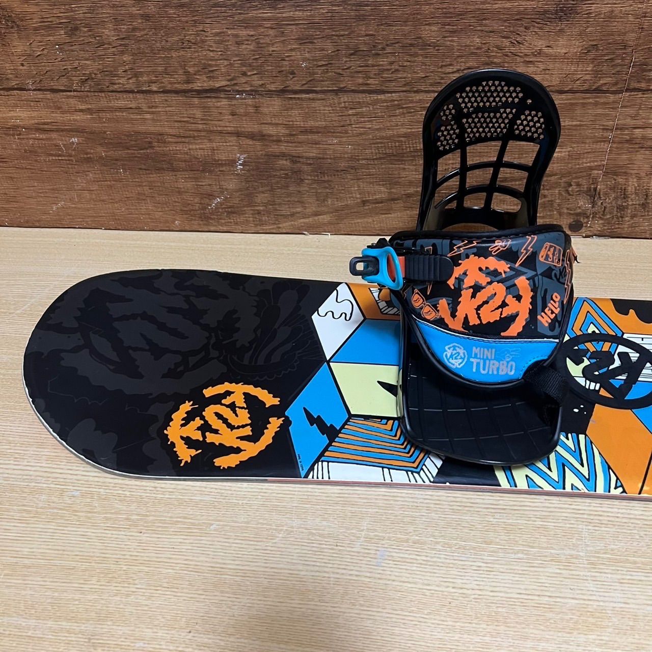 美品 K2 キッズ ジュニア スノーボード 2点セット 110cm 初めての