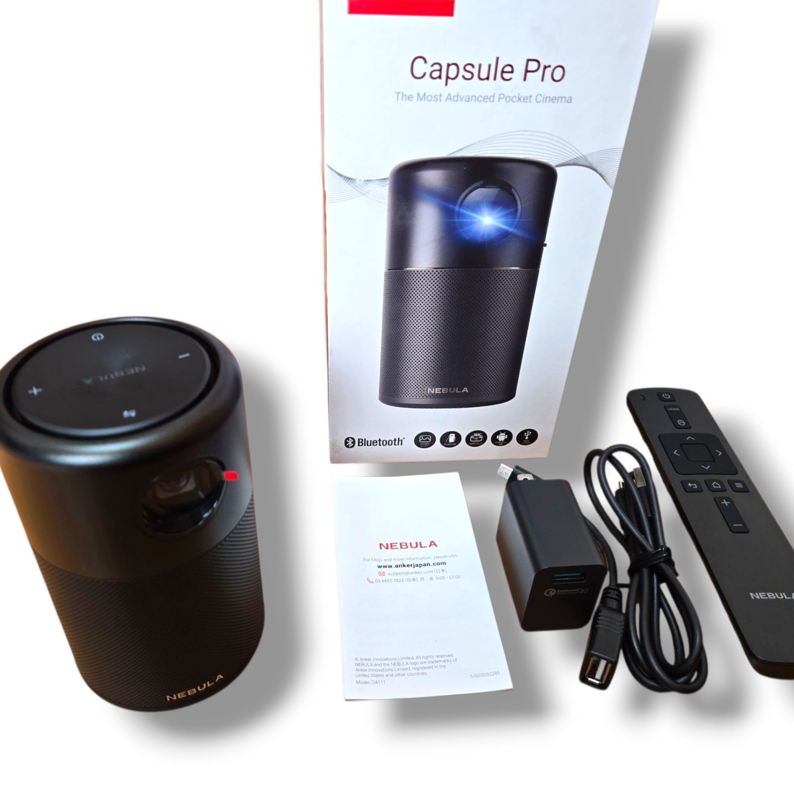 管理番号3210】Anker Nebula Capsule Pro（Android搭載モバイル