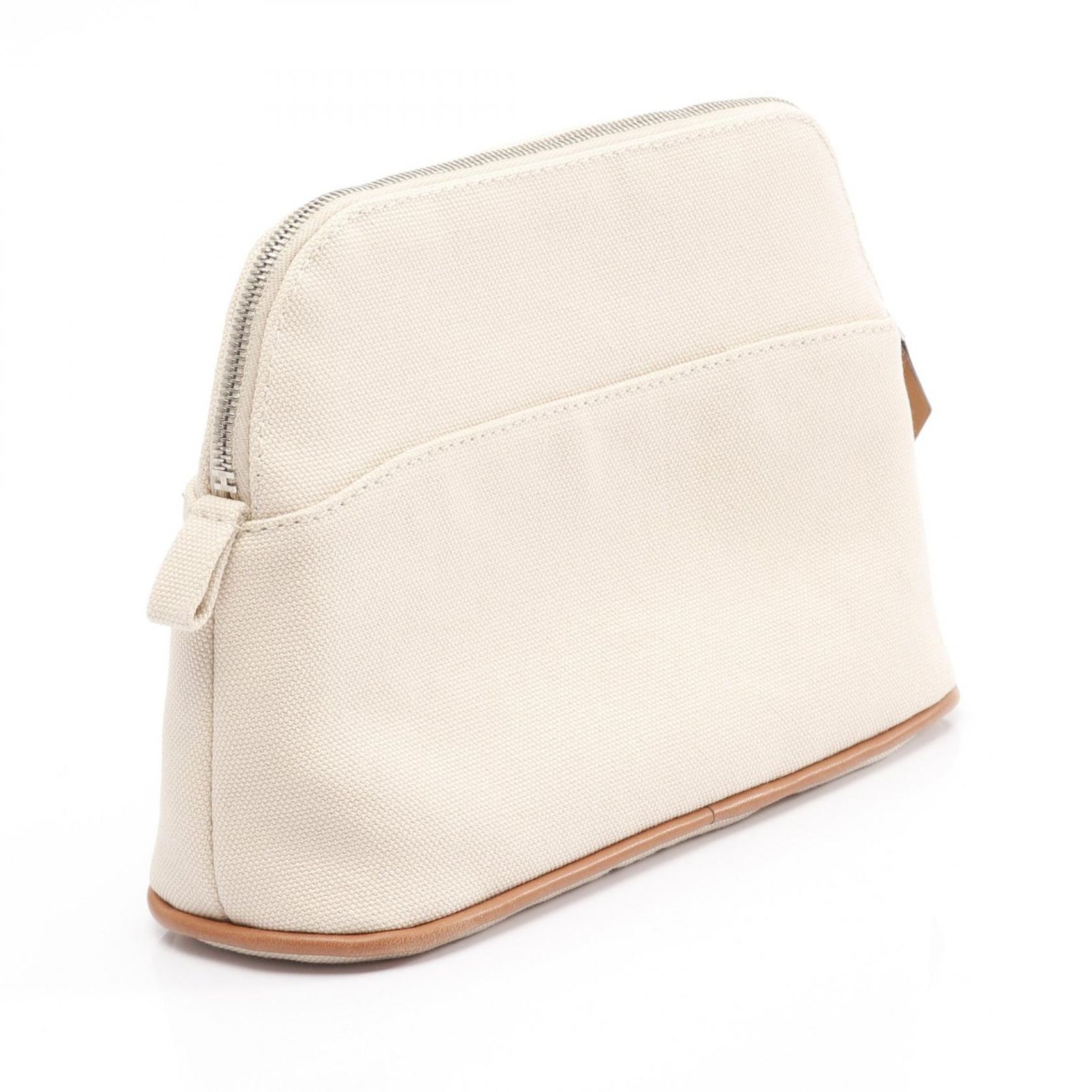 【未使用品】　エルメス キャンバス ボリードポーチ ミニ エルメス ボリードポーチ ミニ 20 キャンバス ハイビスカス HERMES