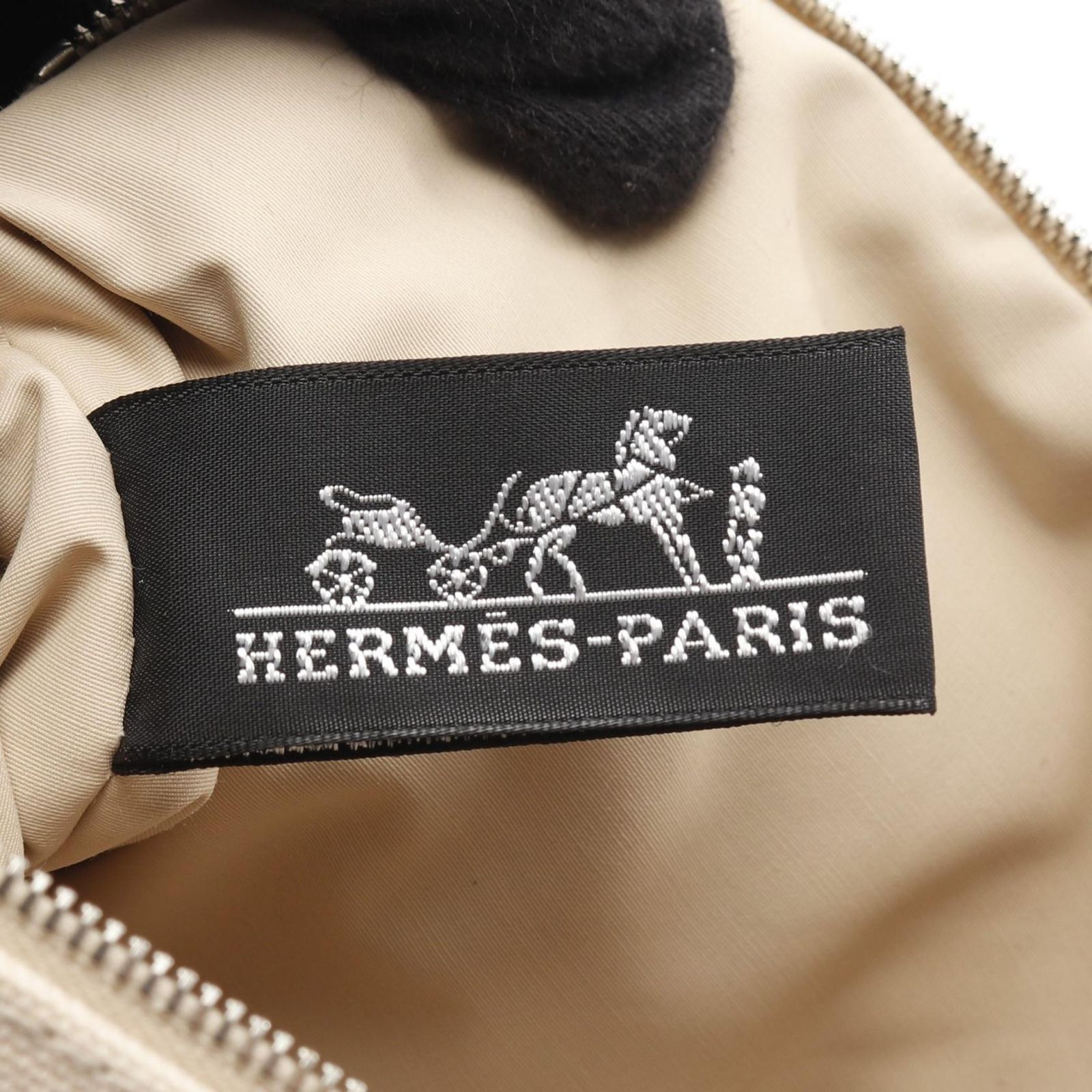 エルメス HERMES ポーチ ボリードポーチ20 ナチュラル キャンバス
