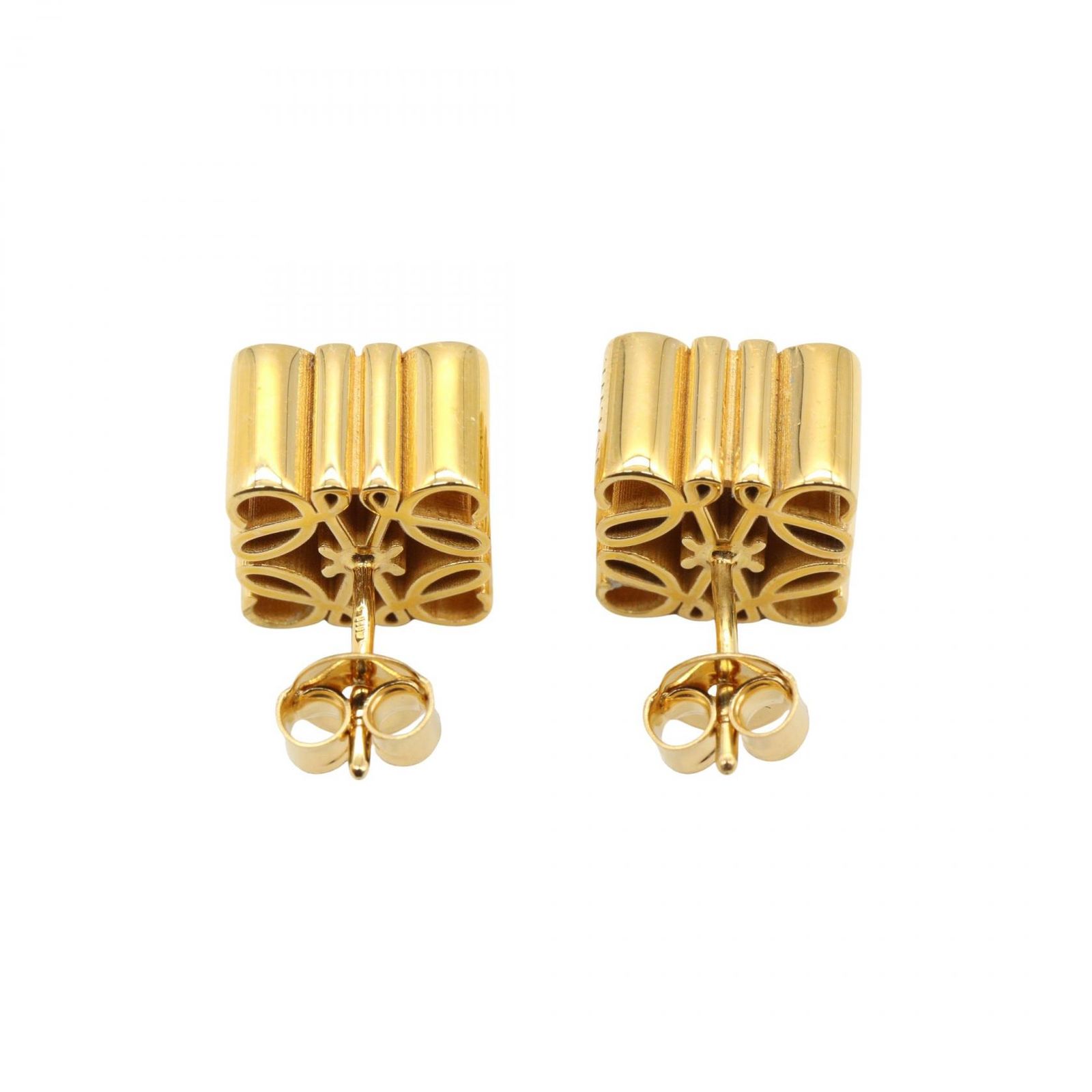 ロエベ LOEWE ピアス アナグラム スタッド 8130 7.7 g シルバー925 レディース