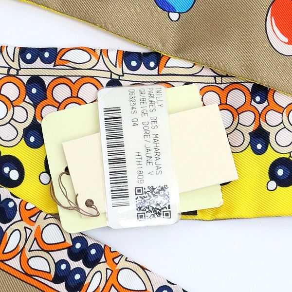 広尾店】 美品 エルメス HERMES ツイリー Parures des Maharajas