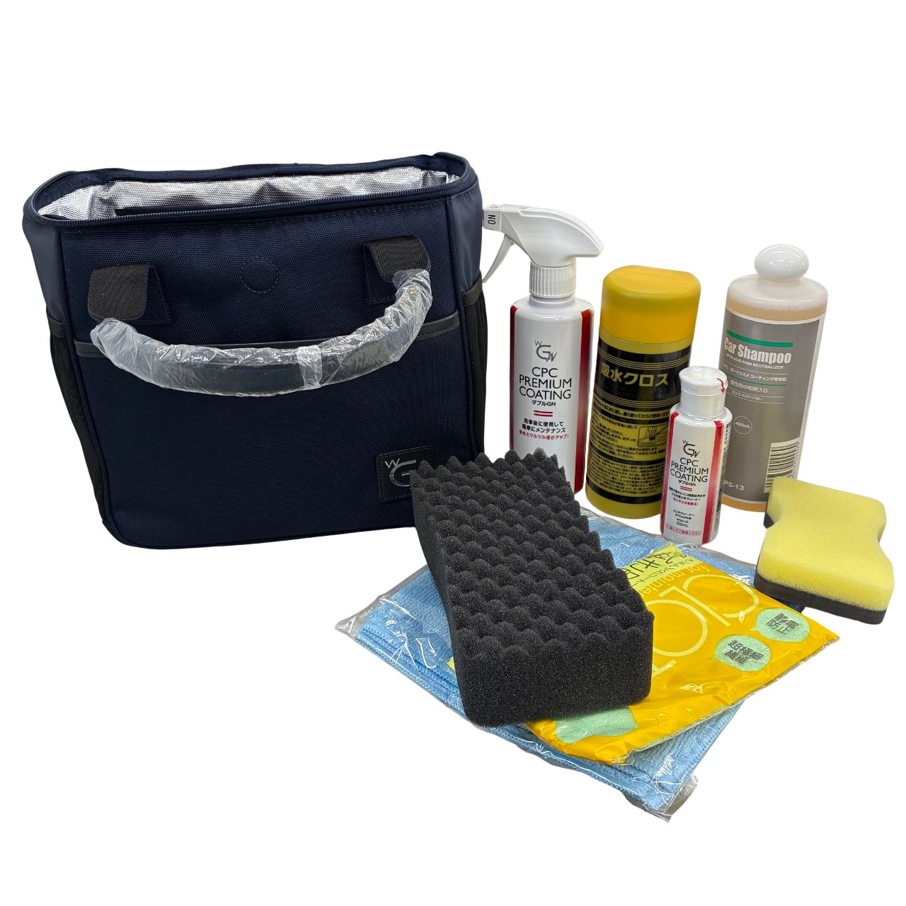 ☆TOYOTA 洗車セット CPC プレミアムコーティングダブル GN