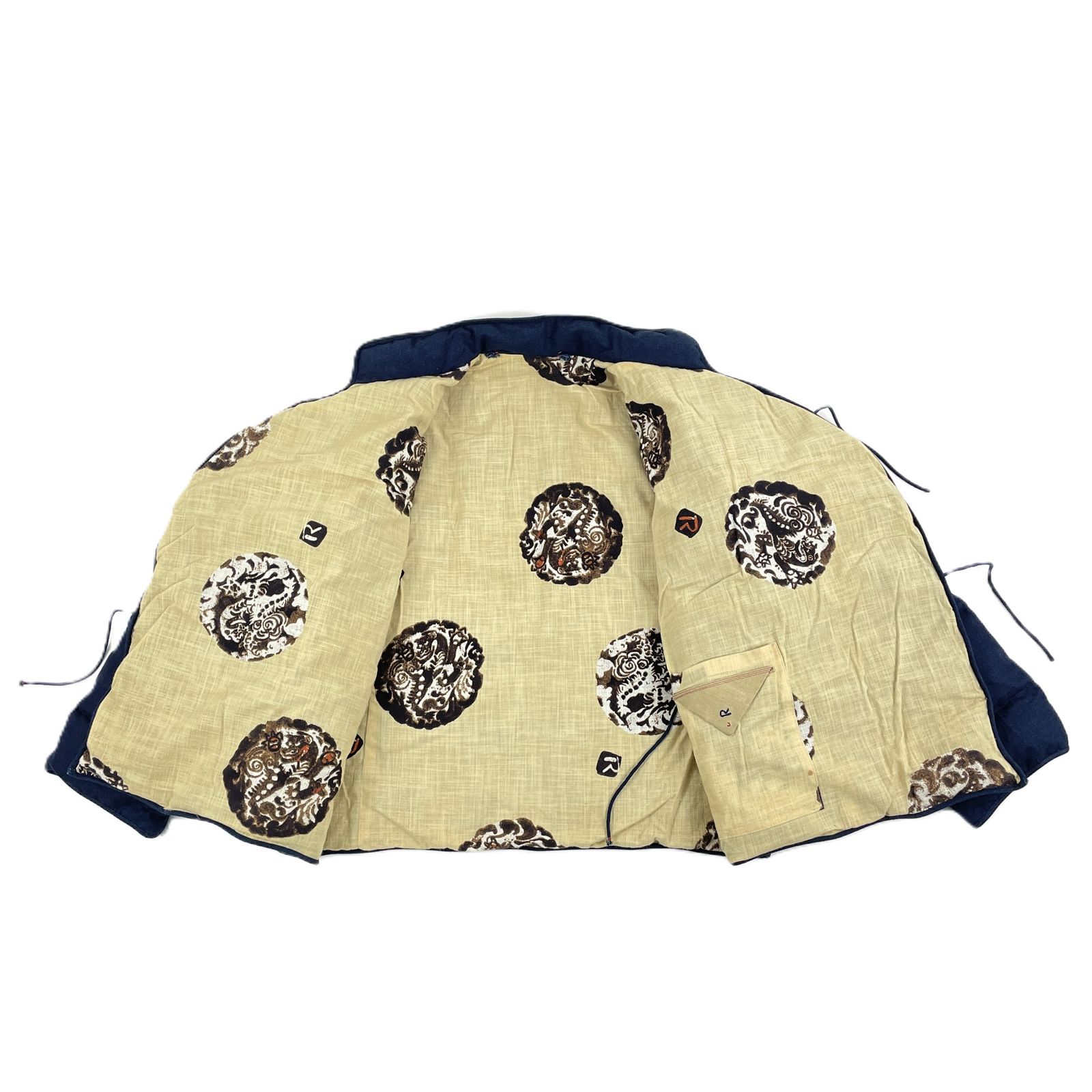 45R 45RPM フォーティファイブアール リバーシブルダウンジャケット 藍