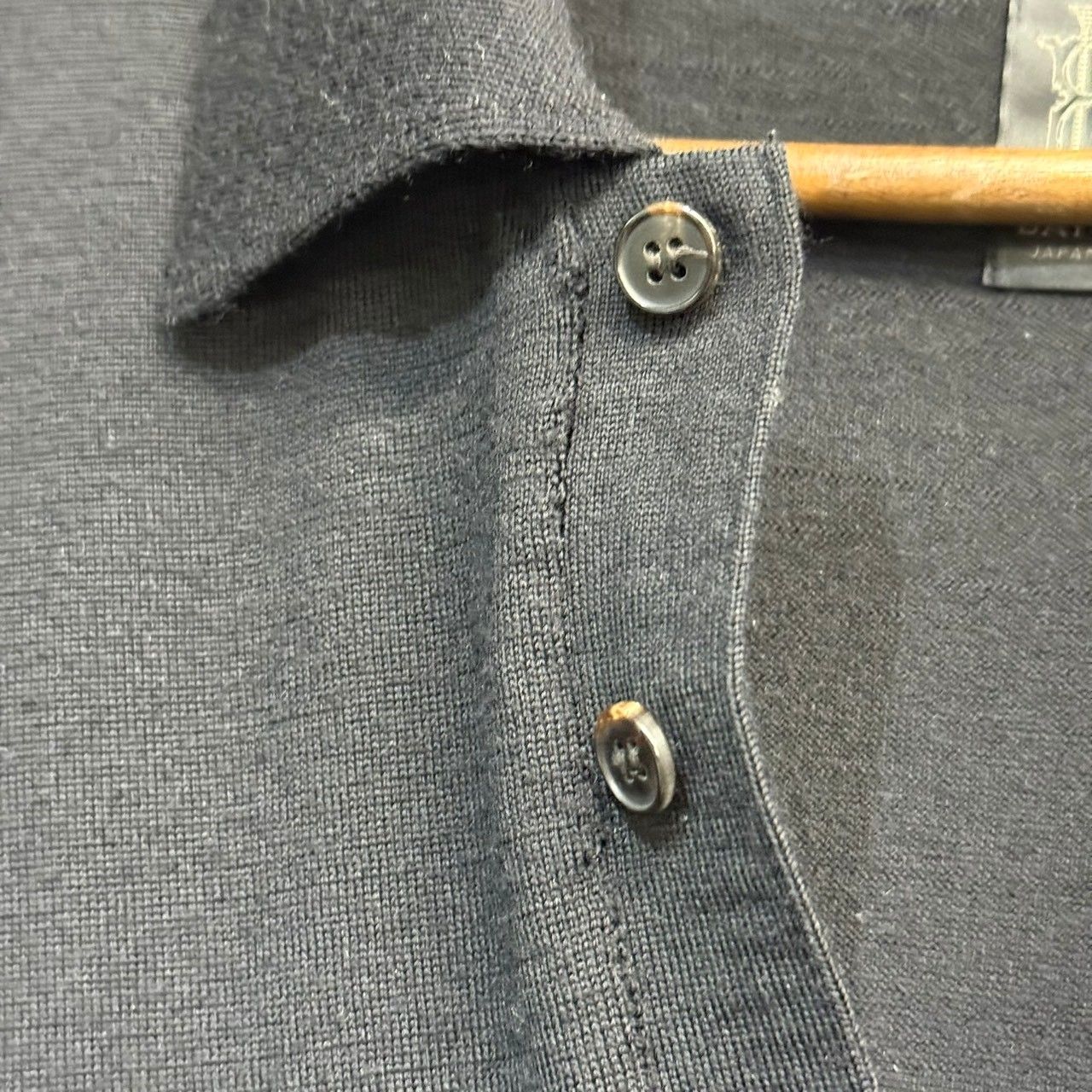 BATONER バトナー Essential SUPERIOR HIGH GAUGE MERINO POLO ロング 