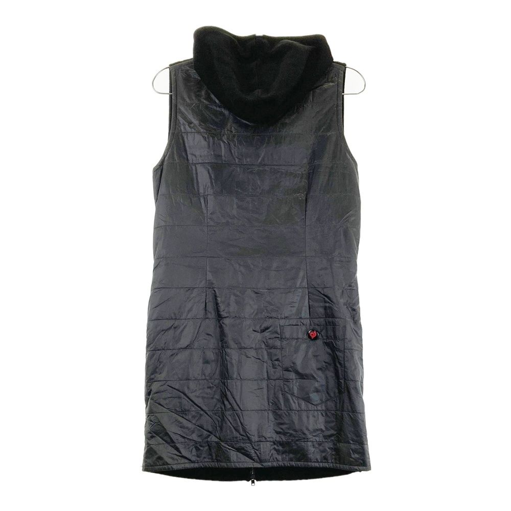 (美品)アルチビオarchivio 蓄熱中綿ワンピース サイズ36 サイズ：36 ARCHIVIO アルチビオ 中綿切替 ジップワンピース ブラック