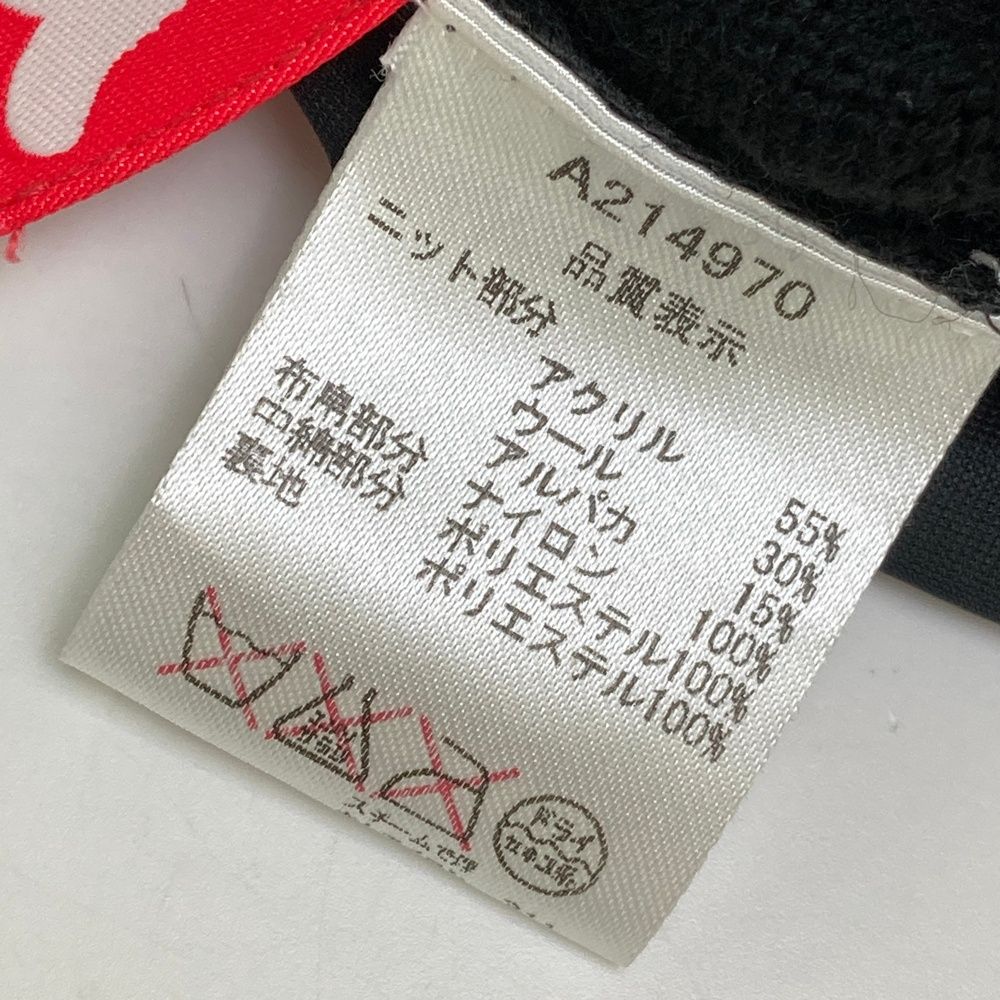 サイズ：36 ARCHIVIO アルチビオ 中綿切替 ジップワンピース ブラック