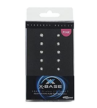 【中古】「未使用品」X-BASE(クロスベース) ワイヤレスLED ピンクS