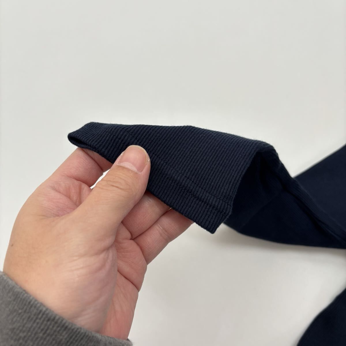 新品 SHISHIKUI シシクイ 2272 POLO LONG ポロ ロング トップス NAVY