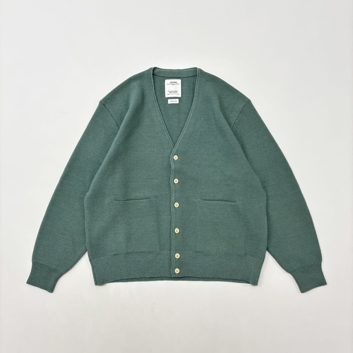 25aw 2025 試着のみ VISVIM ビズビム SELMER KNIT CARDIGAN セルマー 