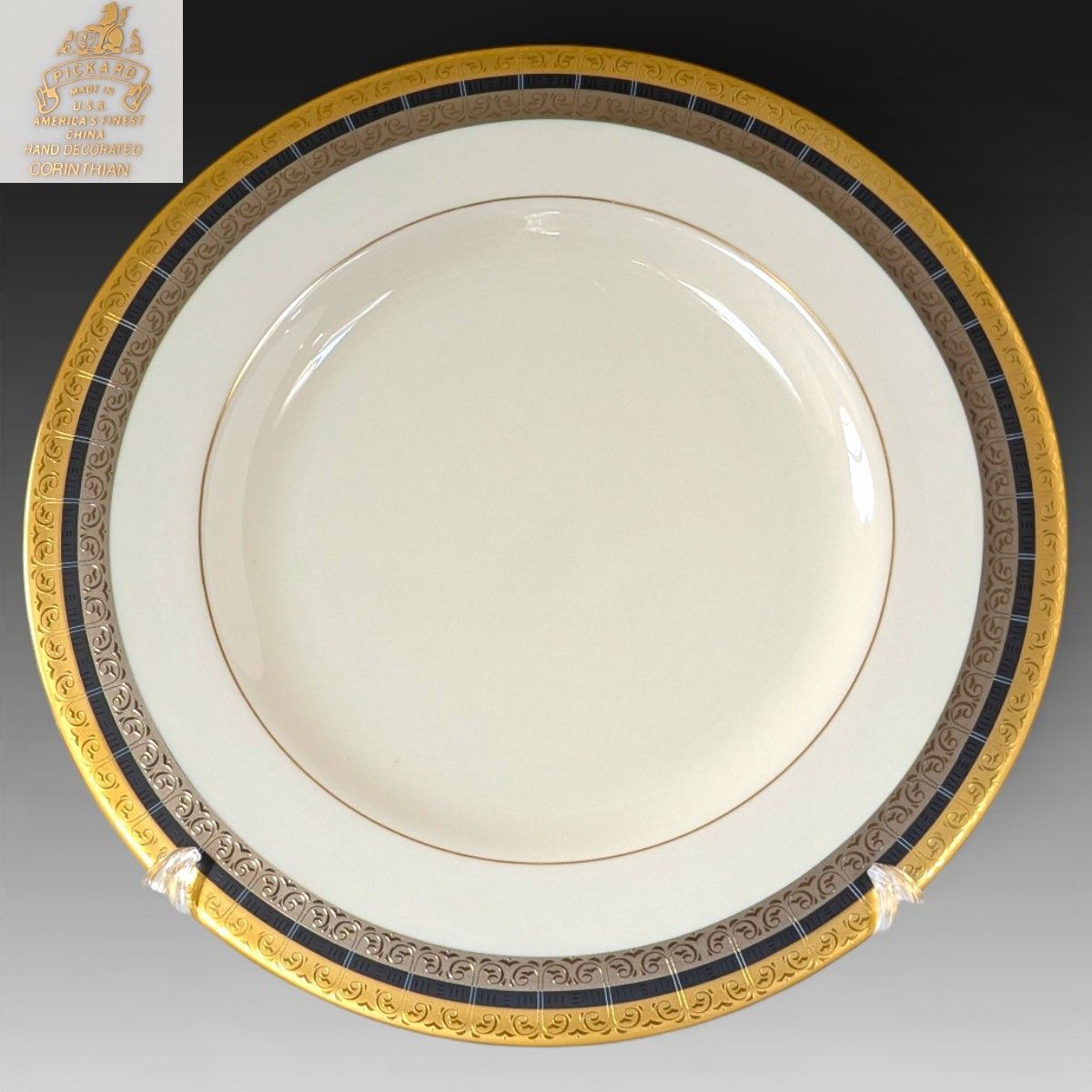極美品・豪華金彩】PICKARD ピカード CORINTHIAN コリンシアン 27cm