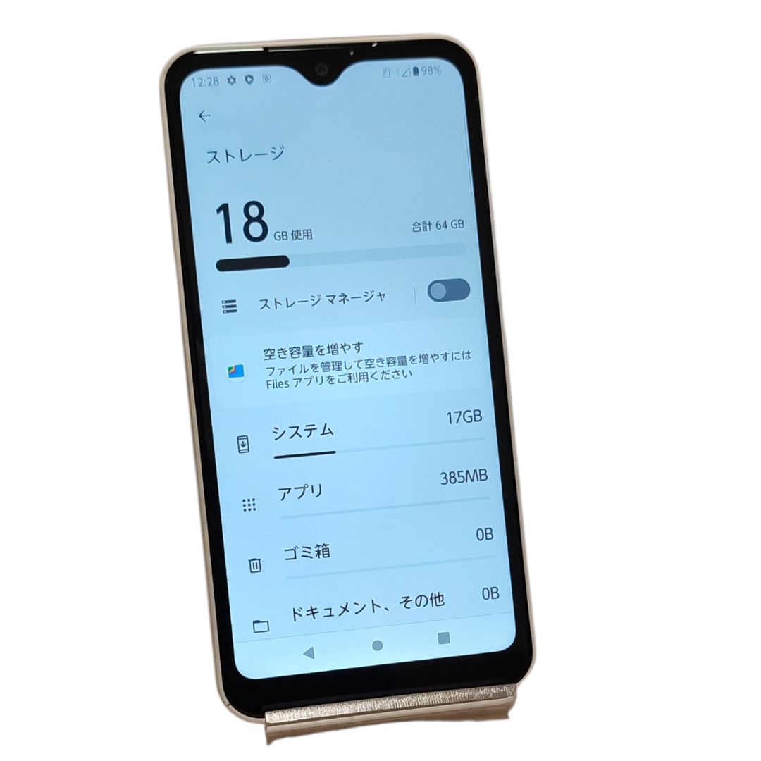 スマートフォン・携帯電話 品 arrows We 64 GB SIMフリー 本体 簡単携帯