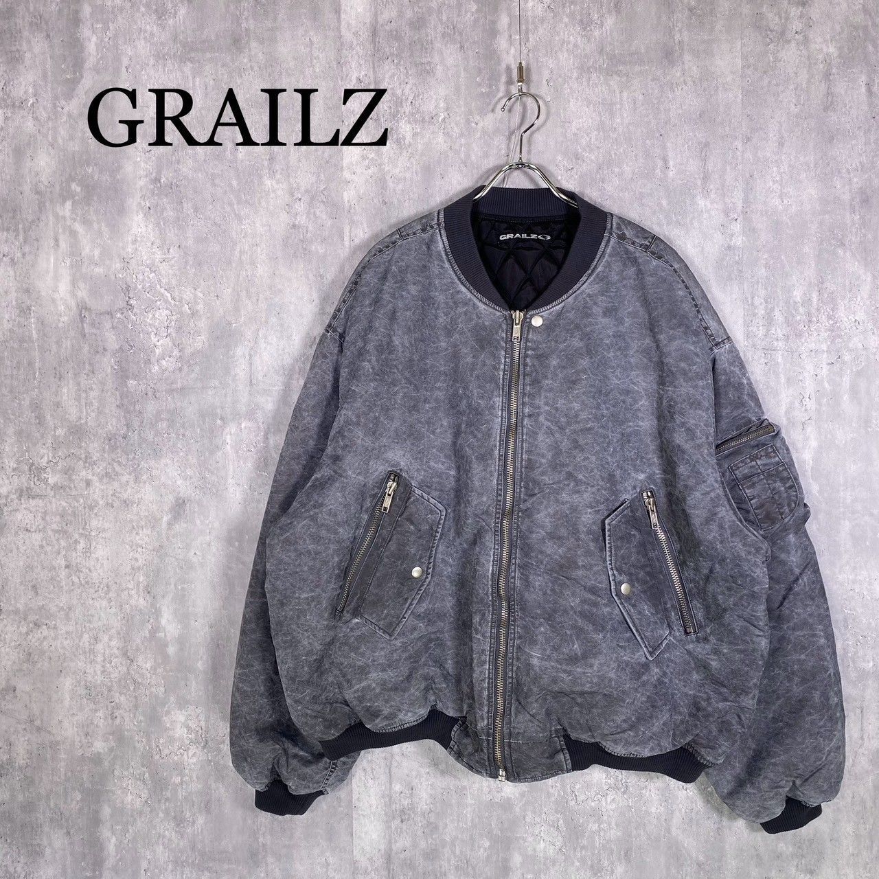 Grailz ma1 ボンバージャケット GRAILZ』グレイルズ (1) ナイロン