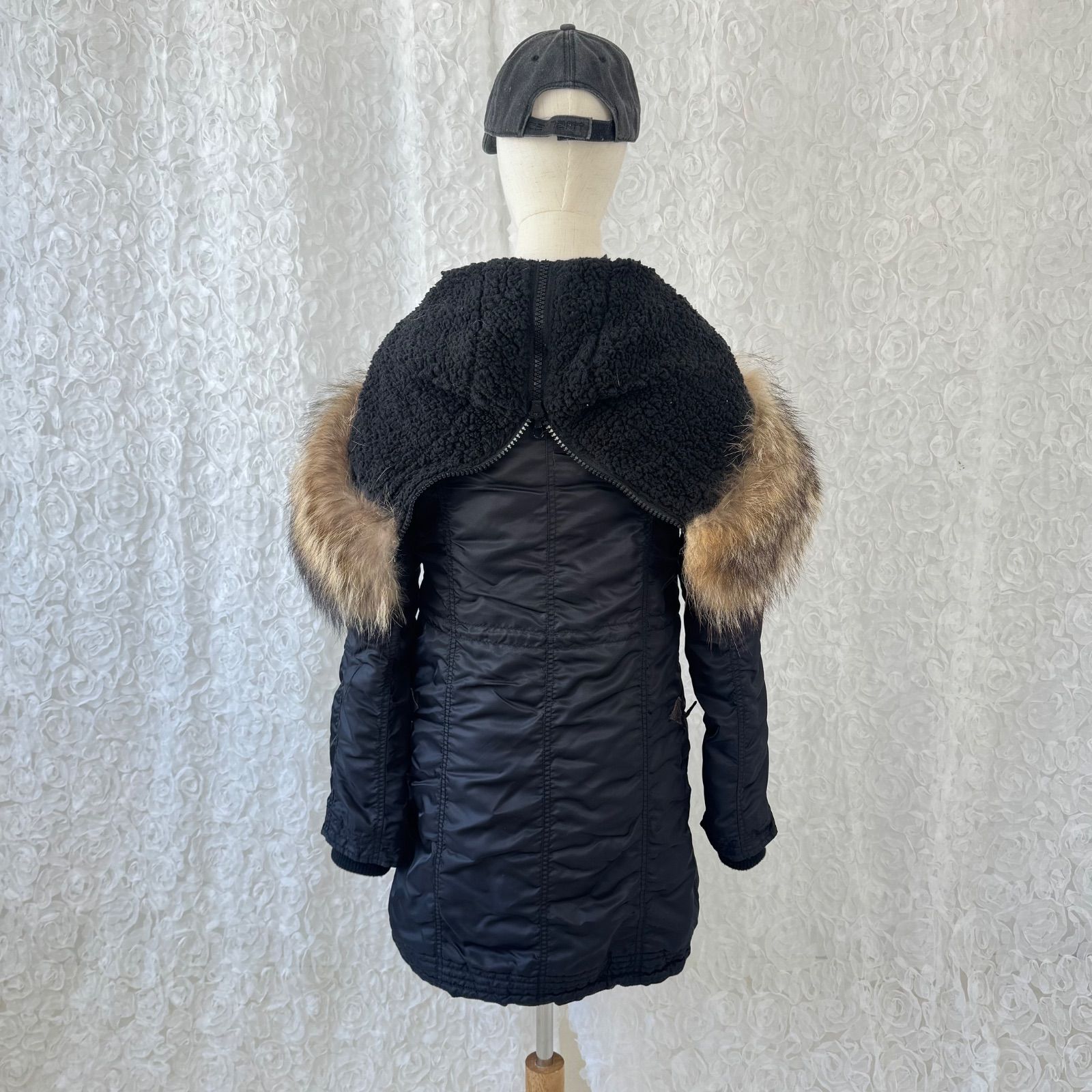 00's GOA アーカイブモッズコート N3B×N2B 2WAYリアルファー 裏ボア