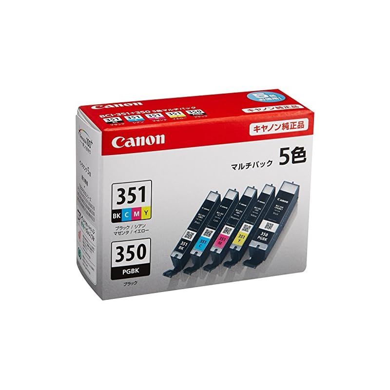 Canon純正 BCI-351XL+BCI-350XL/大容量 5色マルチ ◎複数在庫 canon