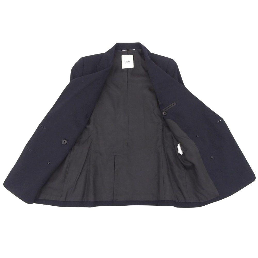 ebure エブール 美品 ダブルブレスト ピークドラペル ジャケット