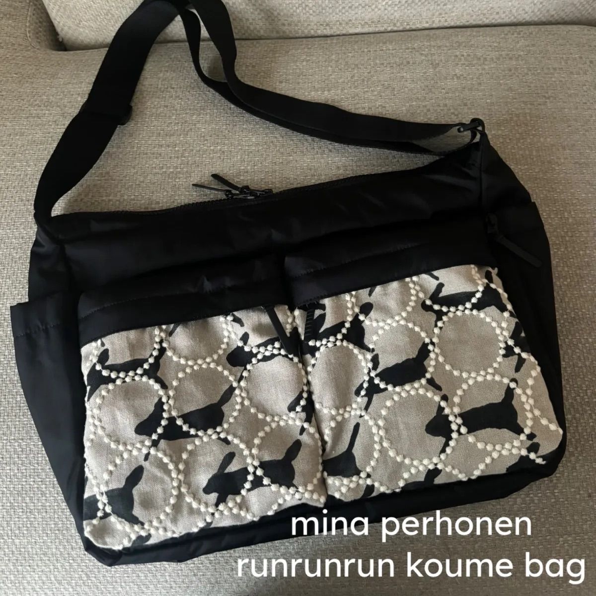 大きなポケットのショルダー ミナペルホネン mina perhonen - メルカリ