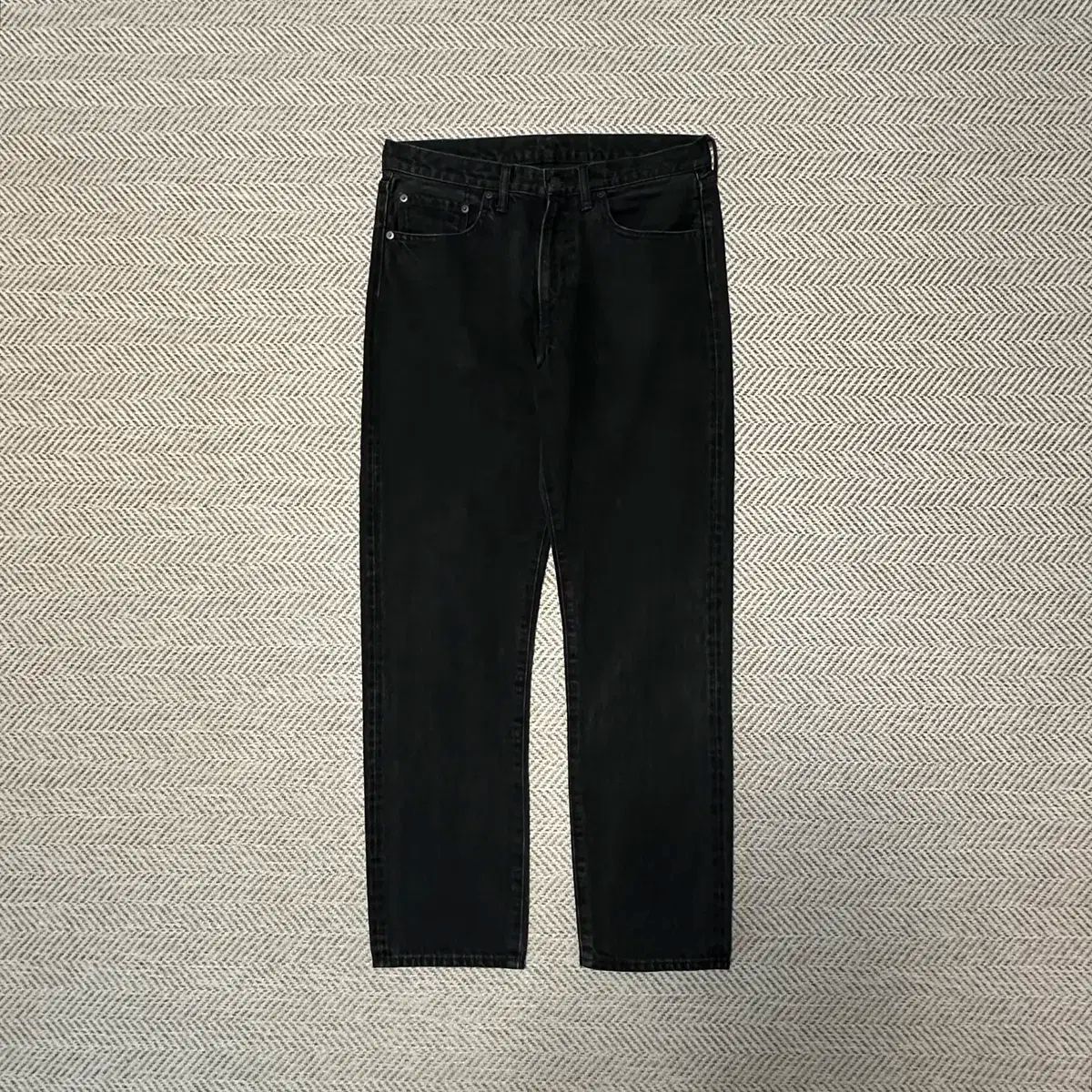 UNUSED japan made black jeans denimパンツ 【公式通販】