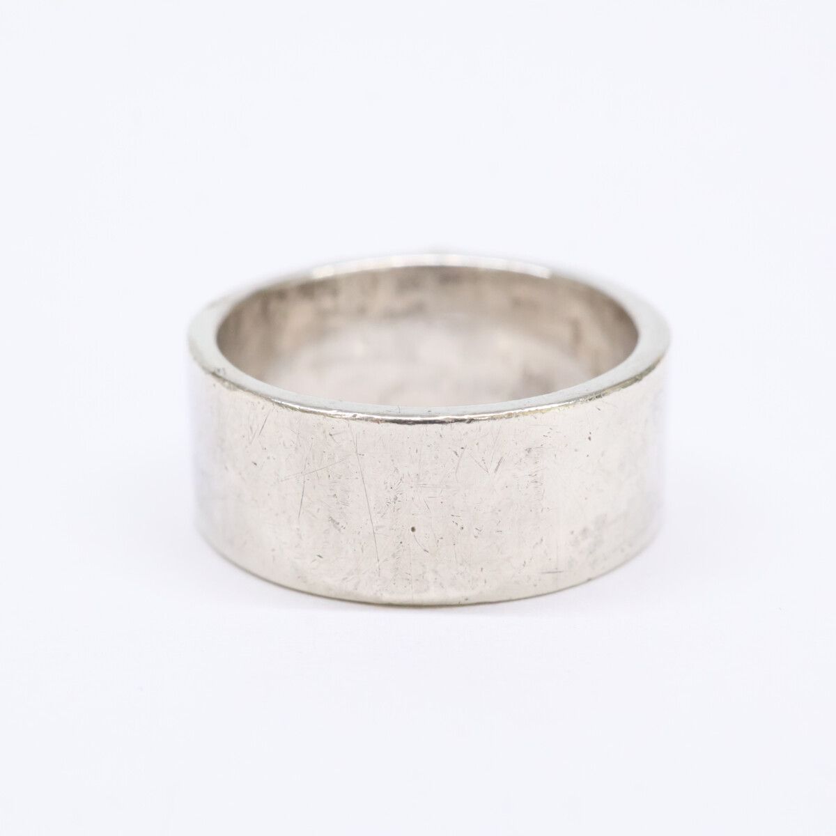 TADY&KING タディ＆キング K18 SILVER ロングホーン 平打ち 12号