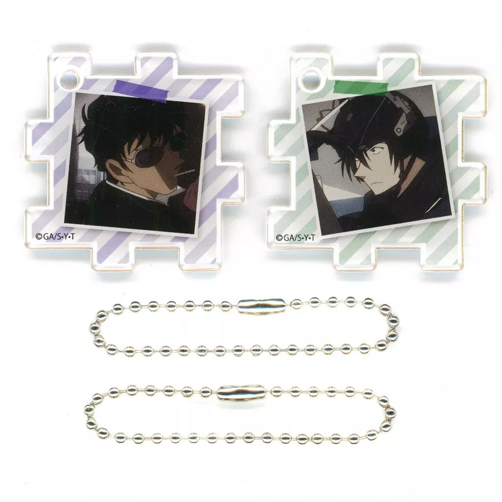 中古】キーホルダー 松田陣平＆萩原研二 「名探偵コナンランド