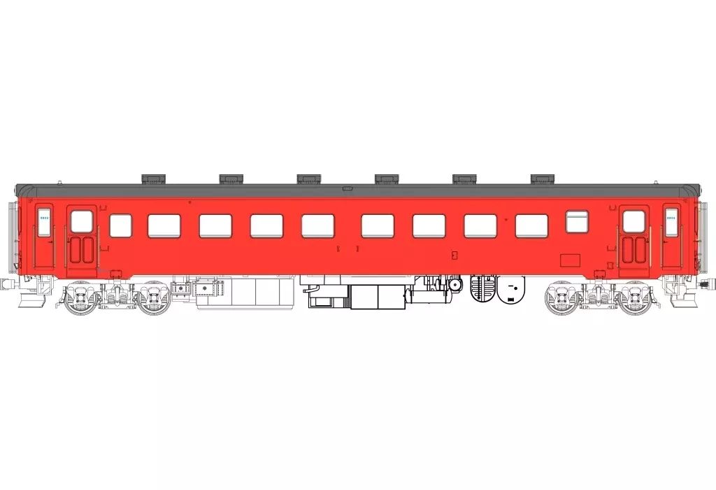 鉄道模型 HOゲージ 1 80 国鉄キハ22 首都圏色 ベンチレーター 動力付 TW K 22 B M