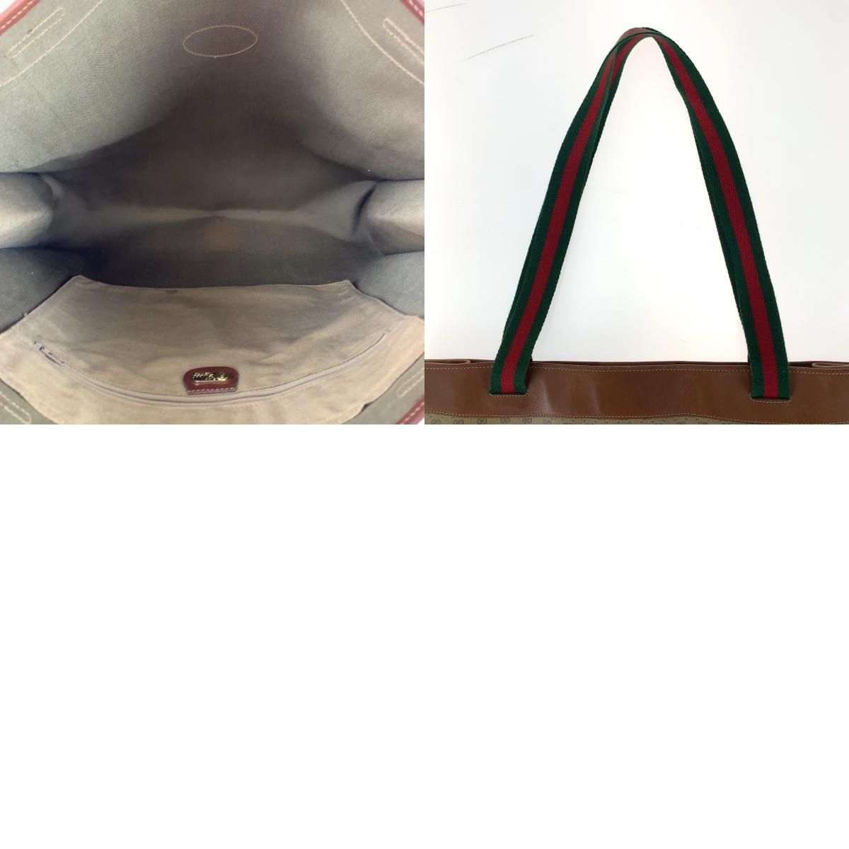 GUCCI グッチ ヴィンテージ オールドグッチ シェリーライン マイクロGG