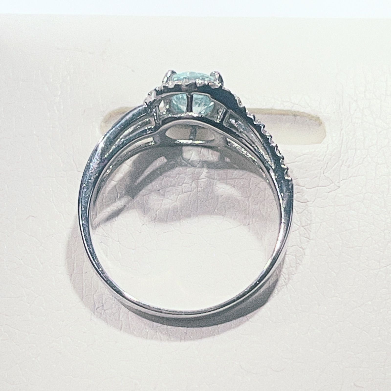 PT天然パライバトルマリンリングNO25-.2398 PT天然パライバトルマリンリングNO25-.2398 - メルカリ