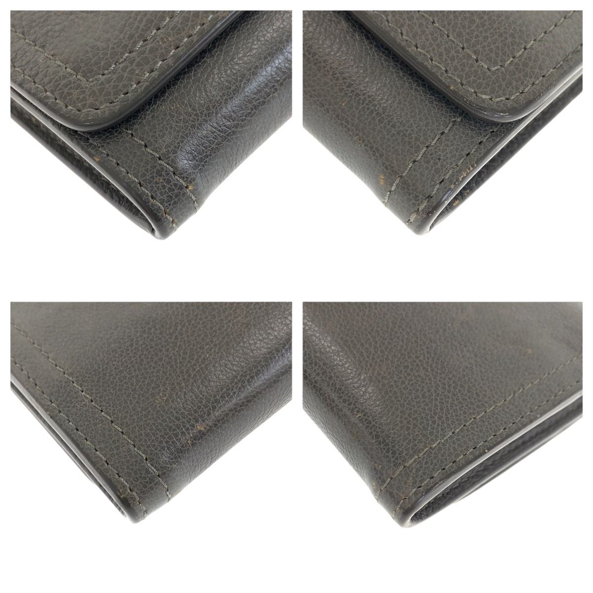 PRADA グレー 長財布 プラダ PRADA ロングウォレット グレー サフィアーノレザー レディース