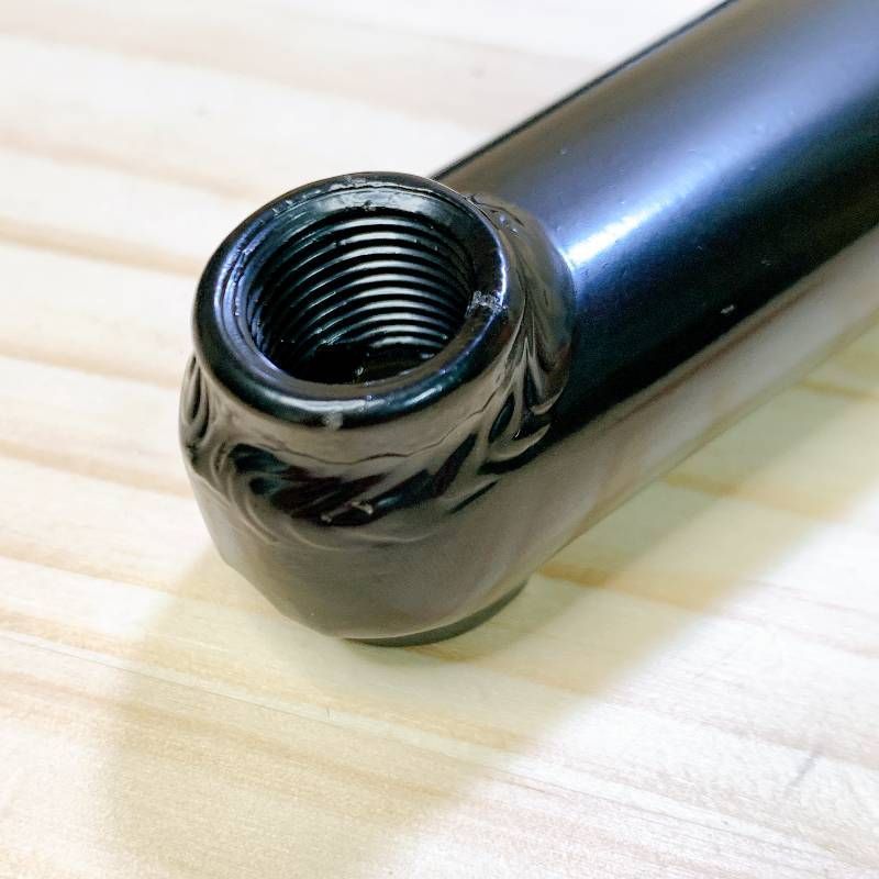 BMXクランクセット　 19mm 　純正48スプライン仕様　170mm　836g BMX クランクセット シルバー 48スプライン 170mm 19mm軸 クロモリ