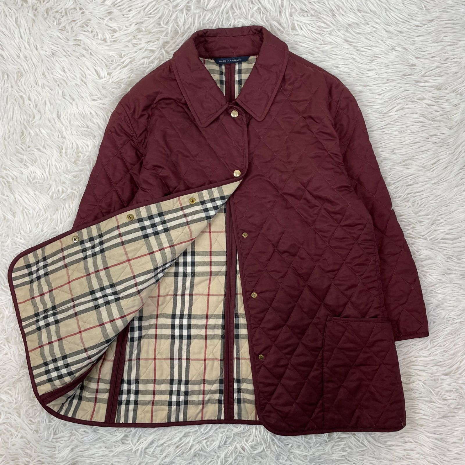 希少 BURBERRY LONDON バーバリーロンドン キルティングジャケット