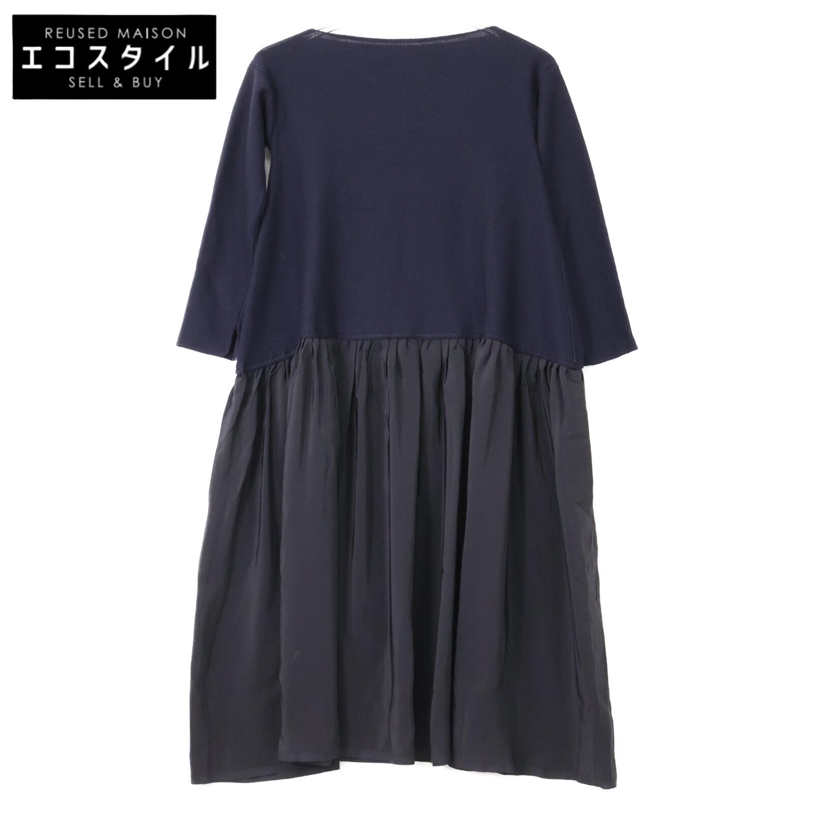 DANIELA GREGIS ダニエラグレジス ﾈｲﾋﾞｰ ｳｰﾙｼﾙｸ ﾎﾞｰﾄﾈｯｸ ｷﾞｬｻﾞｰﾜﾝﾋﾟｰｽ