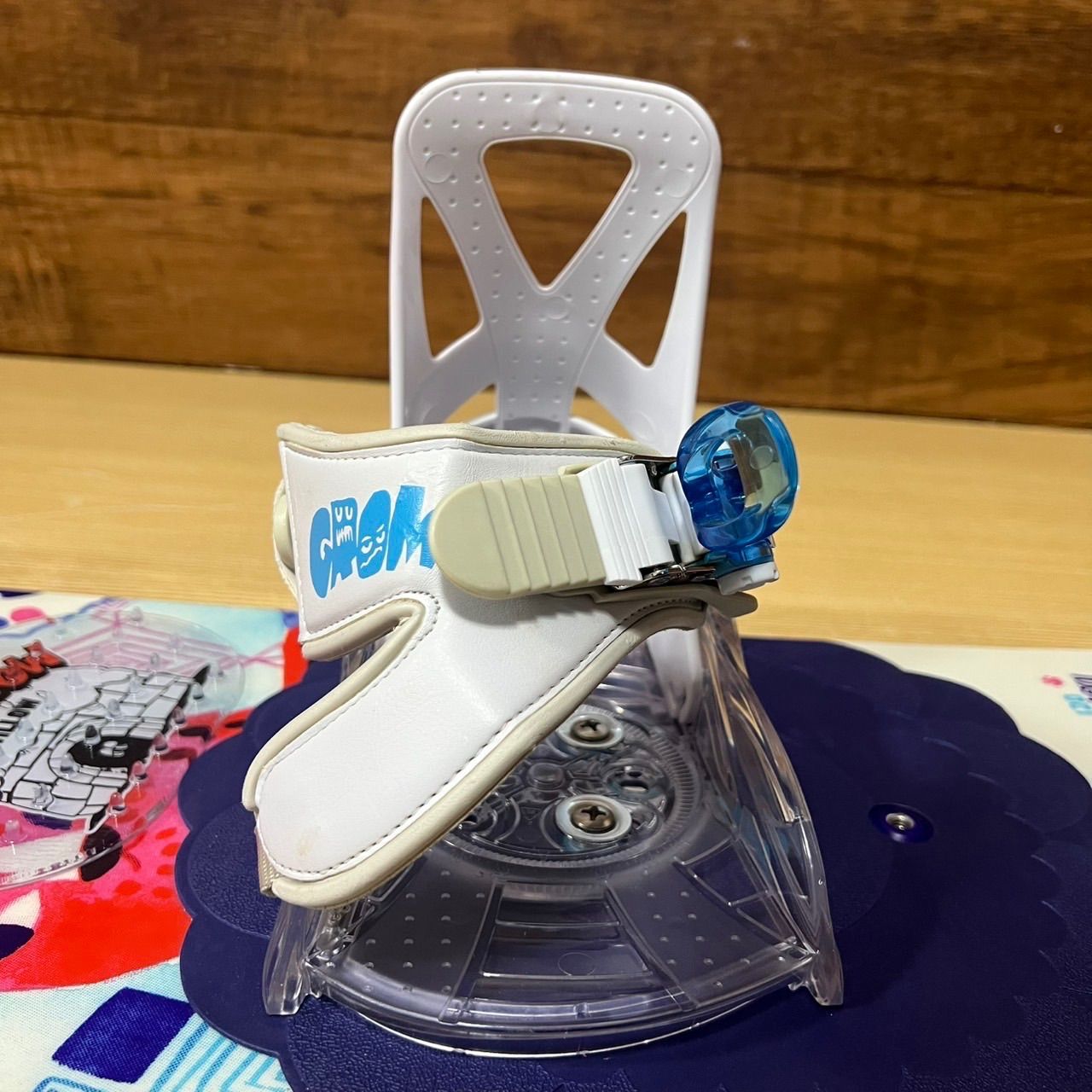 スノーボード　板とビンディングセット　ソールカバー付き　バートン　120 キッズ スノーボード 板とビンディングセット ソールカバー付き バートン 120