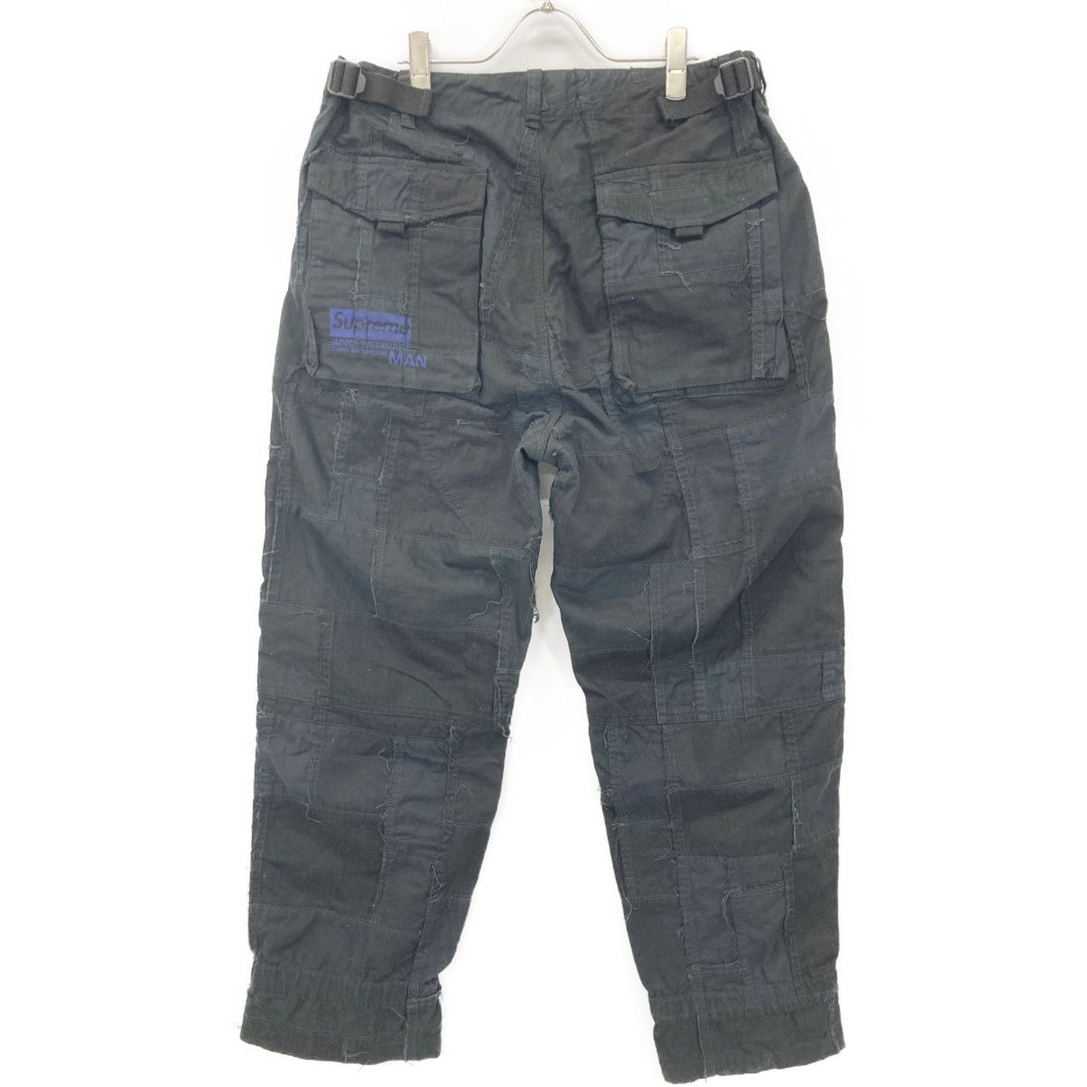 Supreme シュプリーム 【×JUNYA WATANABE】21AW ﾌﾞﾗｯｸ Patchwork Cargo