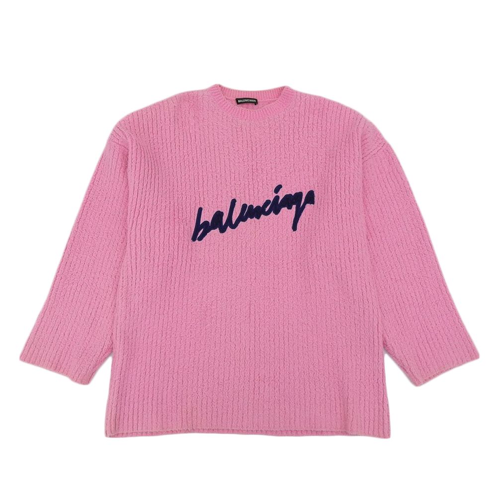 BALENCIAGA バレンシアガ Embroidered Logo Knit トップス メンズ
