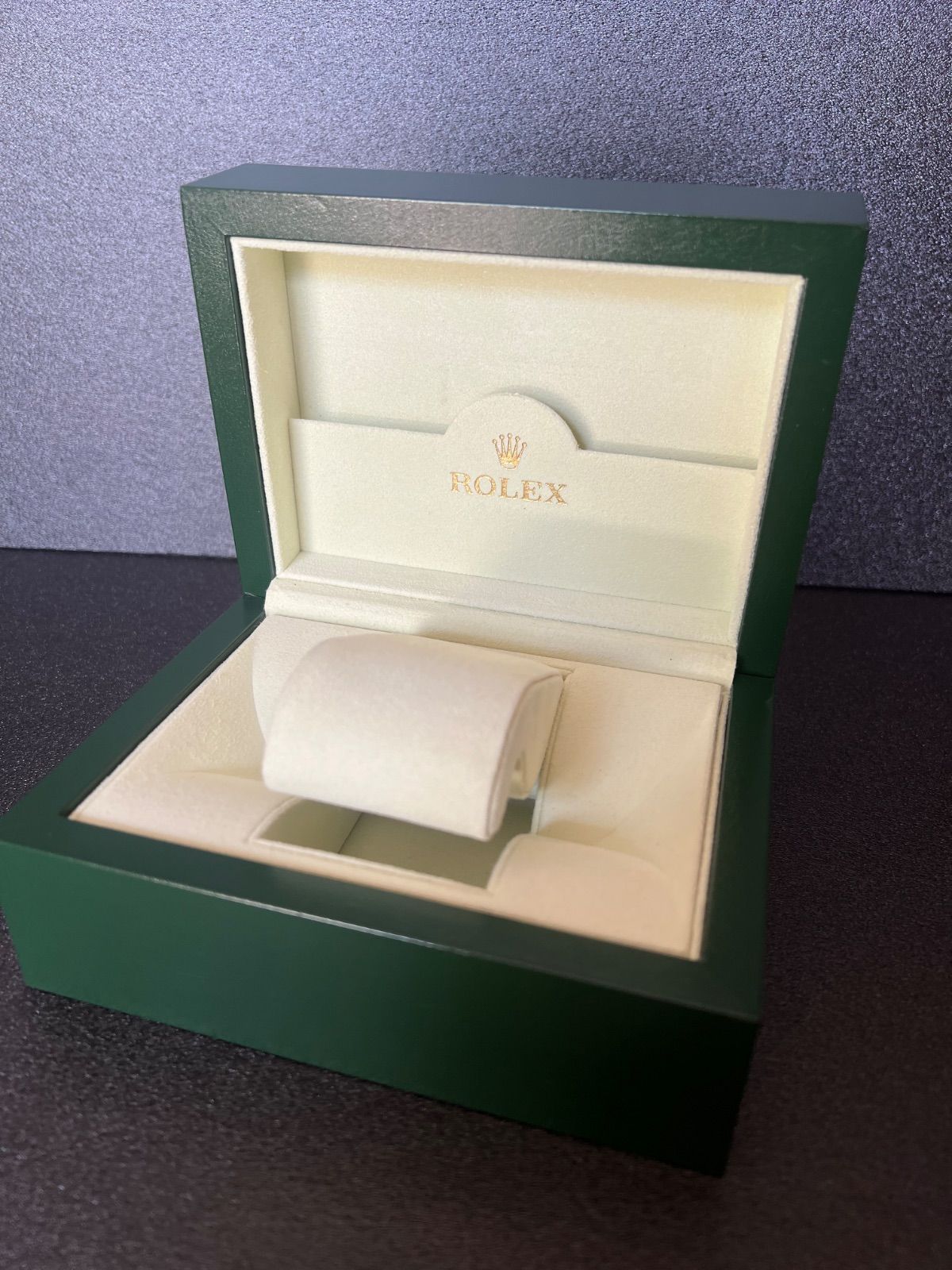 美品】ROLEX ロレックス 純正 内箱 グリーンボックス 空箱 時計箱