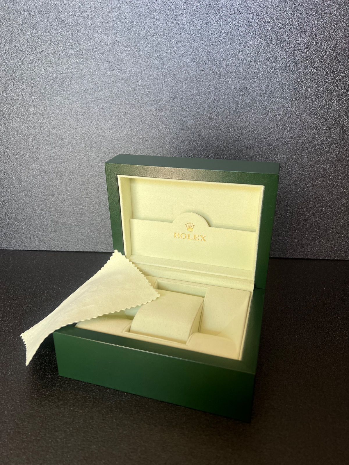 ROLEX 時計 箱 グリーンボックス 美品】ROLEX ロレックス 純正 内箱 グリーンボックス 空箱 時計箱