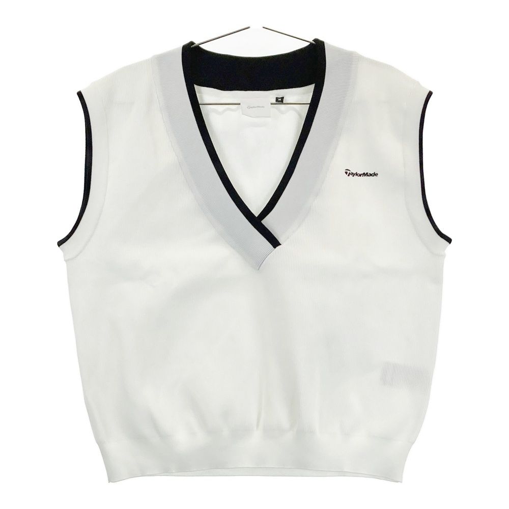 【美品】テーラーメイドTaylor Madeリラックスド VネックニットベストL サイズ：M TAYLOR MADE テーラーメイド 2025年モデル リラックスド V