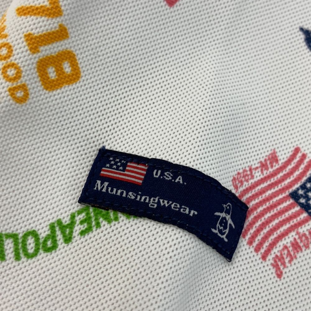サイズ：L MUNSING WEAR マンシングウェア MGWTJB01CH ハーフジップ