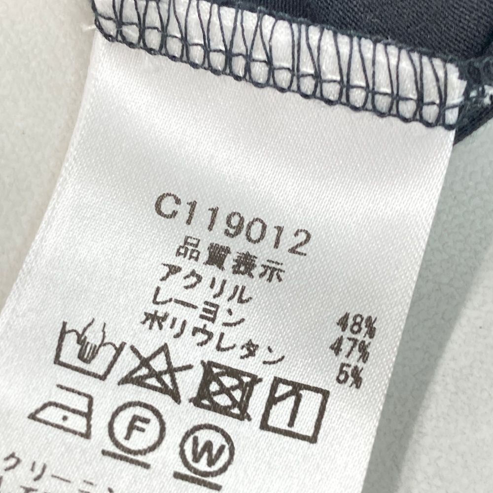 サイズ：2 PICONE CLUB ピッコーネクラブ ハイネック 長袖Tシャツ 総柄