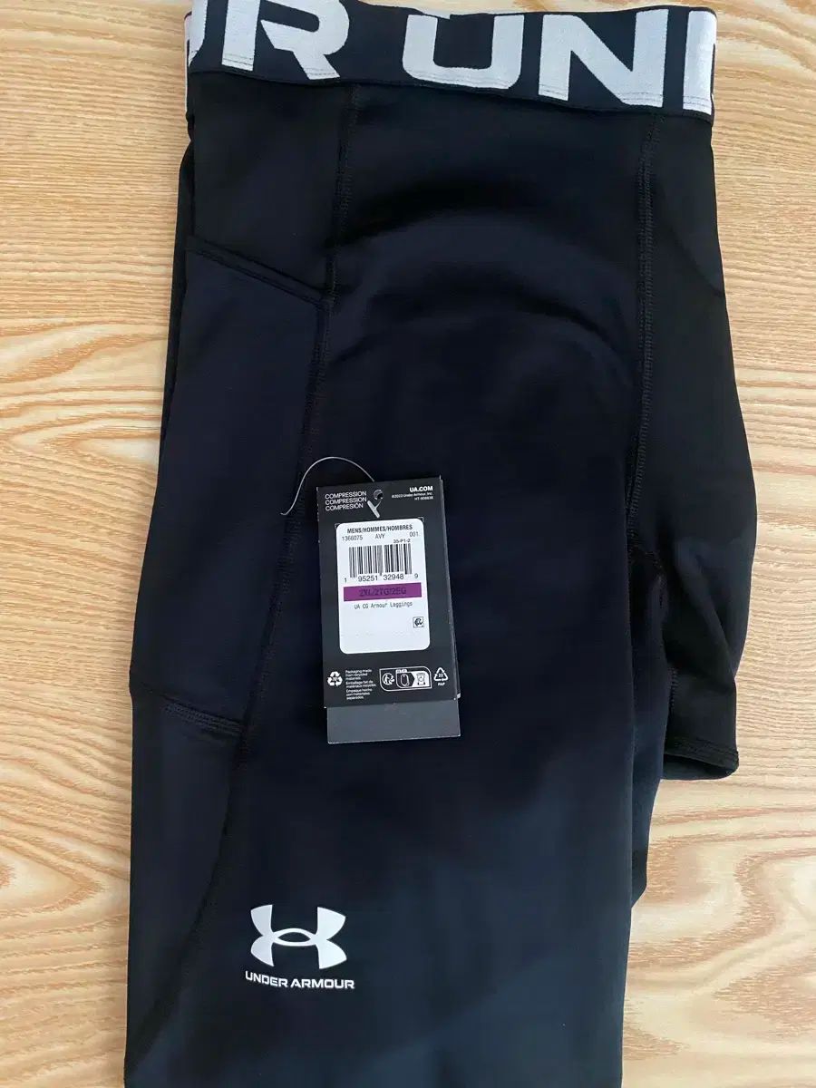 新品，豊富な UNDER ARMOUR コールドギア レギンス ブラック 2XL ヨガウェア