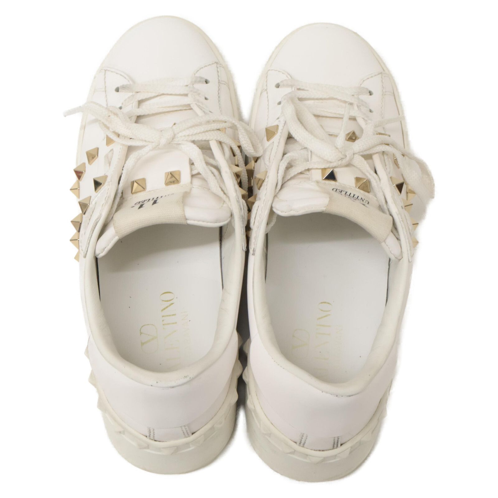 【確実正規】ロックスタッズ アンタイトルド カーフスキン スニーカ ロックスタッズ アンタイトルド フラットフォーム カーフスキン