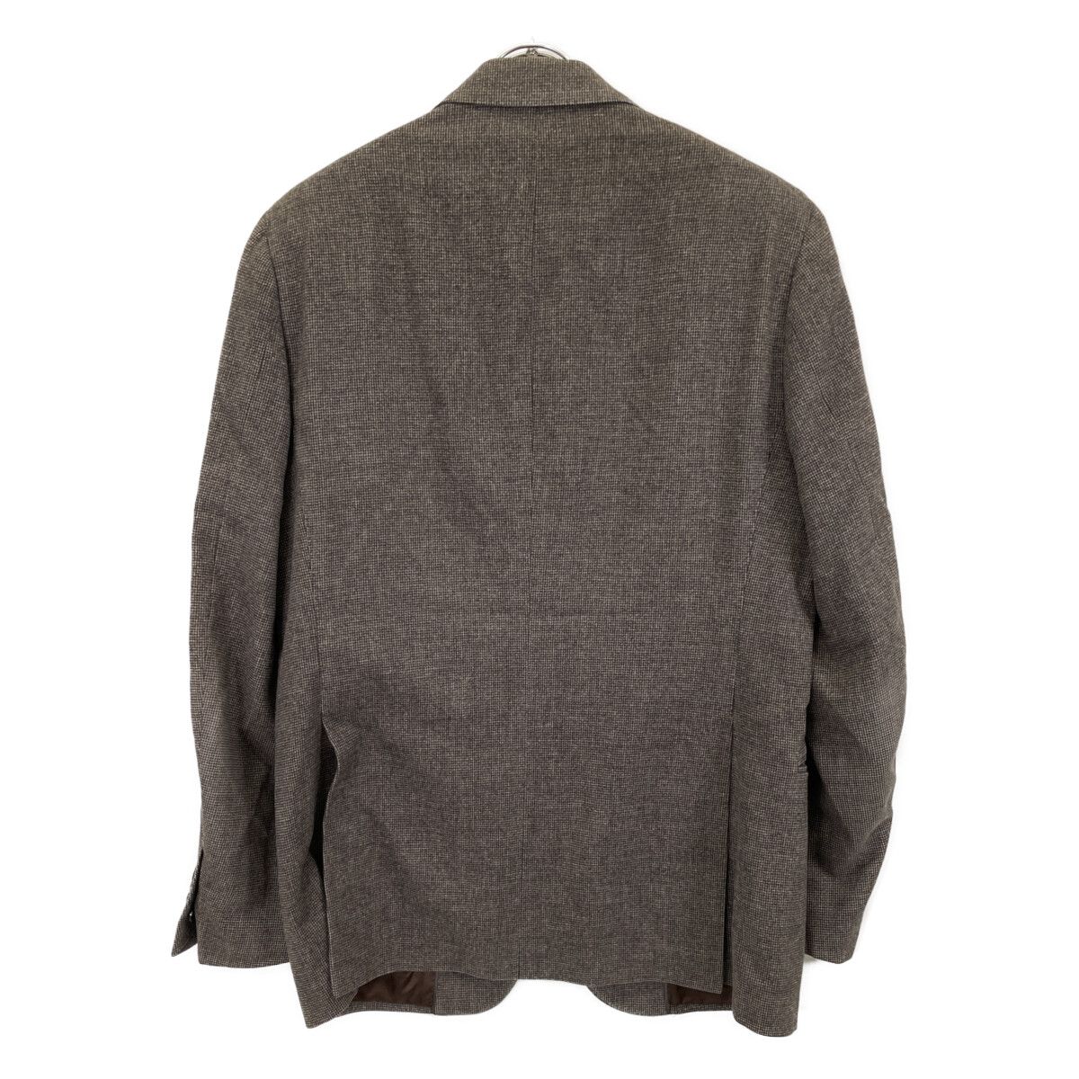 J7293 美品 ラルディーニ ウールフランネルシャンブレージャケット 50 J7293 美品 ラルディーニ ウールフランネルシャンブレージャケット 50