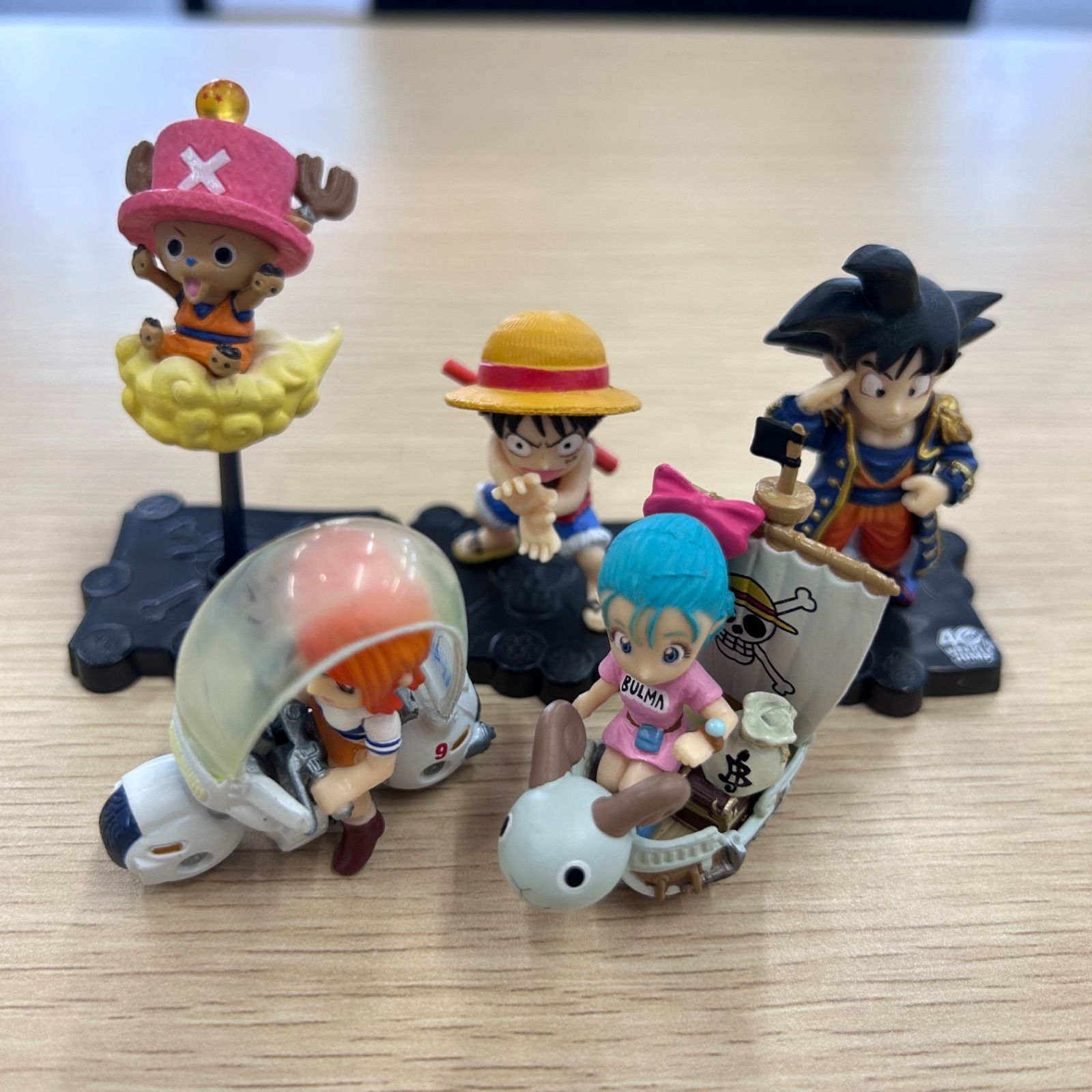 ジャンプ40周年 ドラゴンボール×ワンピースコラボ 夢のフュージョン