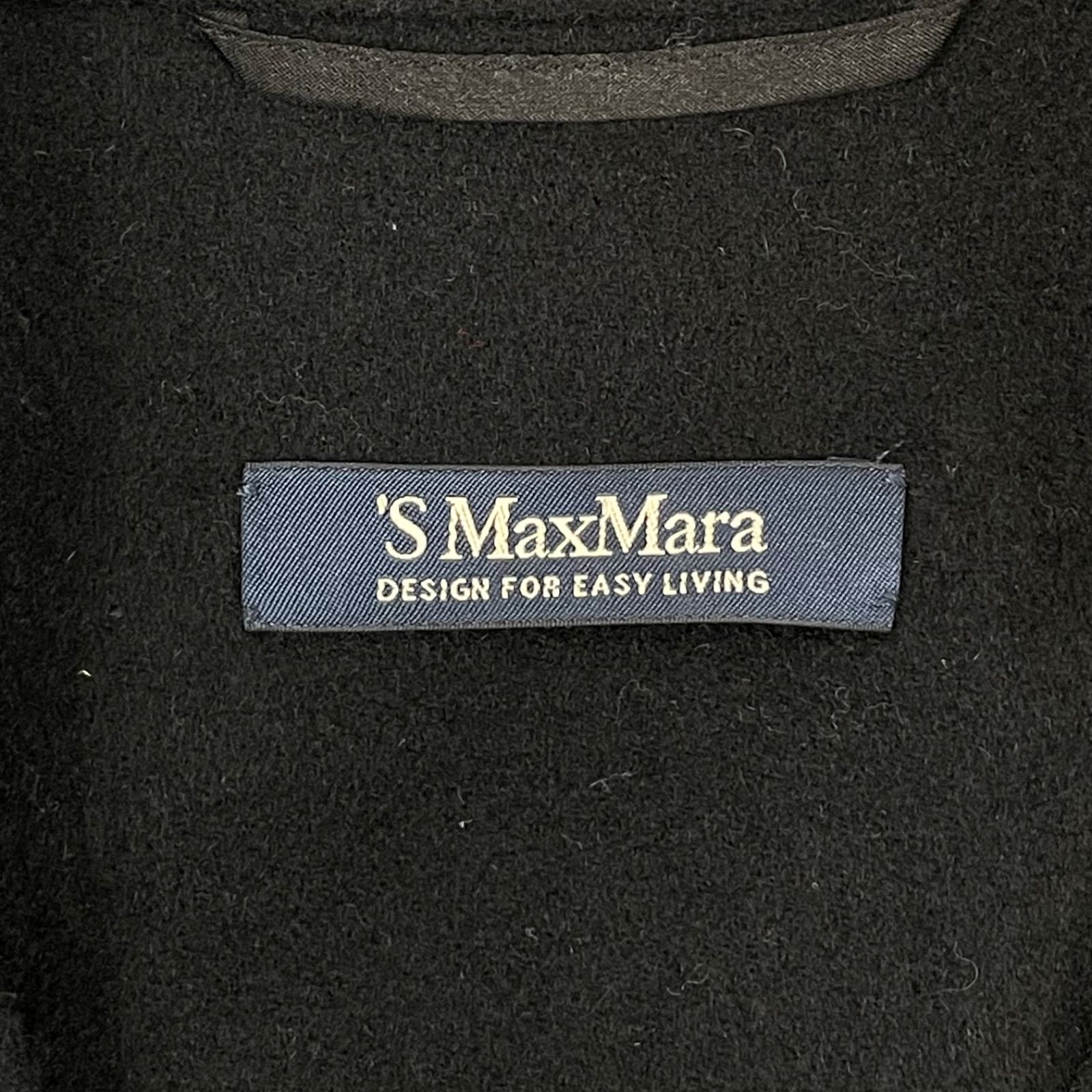 美品 'S Max Mara マックスマーラ アンゴラ シルク100% M チェスター