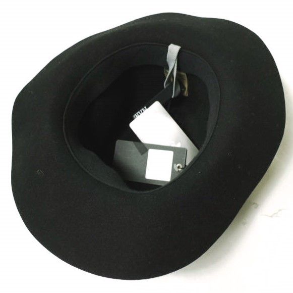 新品 maniera マニエラ 日本製 Shaggy Ribbon Hat ウールフェルト 