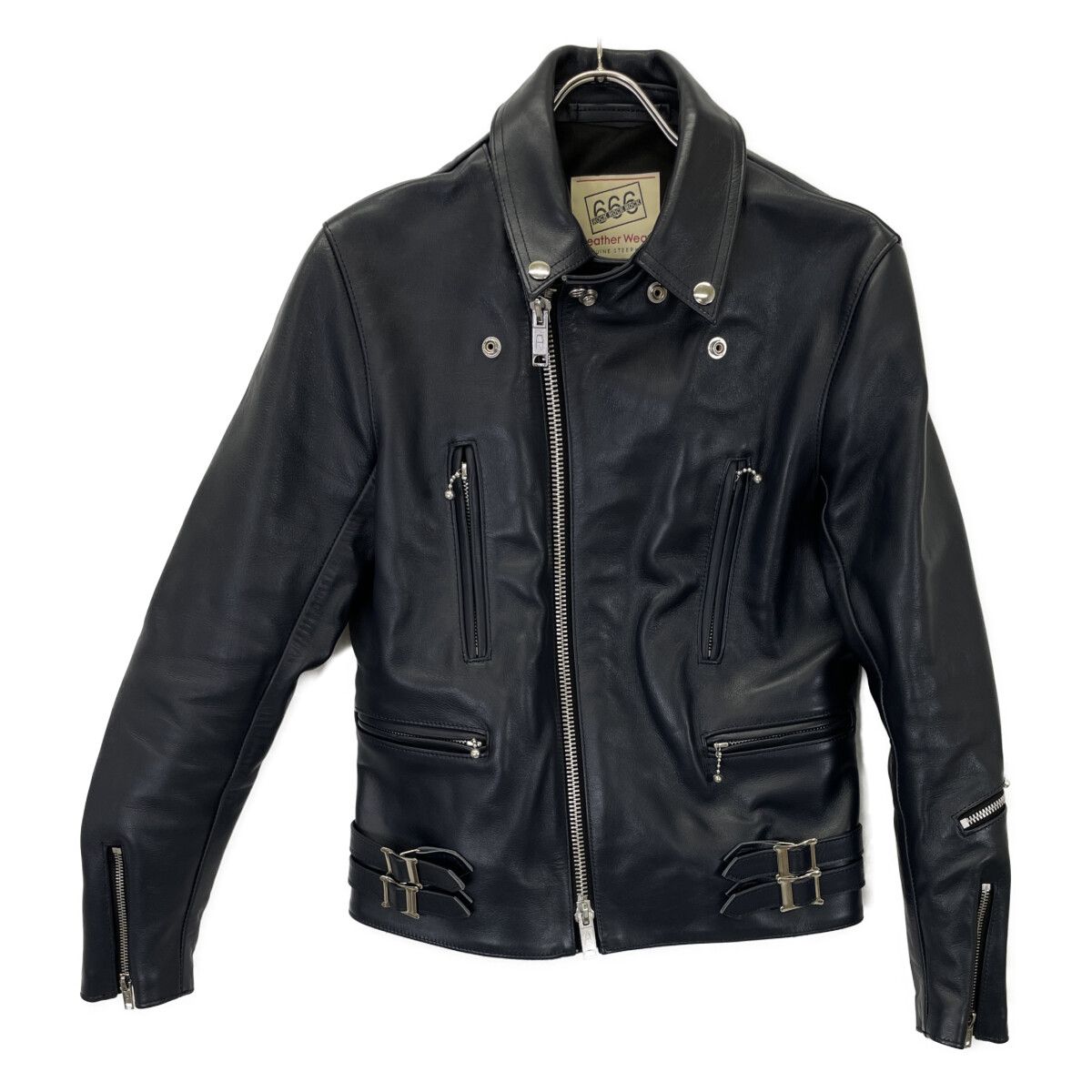 666 666トリプルシックス LJM-1TF ﾈｲﾋﾞｰ ｽﾃｱﾊｲﾄﾞ ﾀｲﾄﾌｨｯﾄ ｻｲﾄﾞﾍﾞﾙﾄ