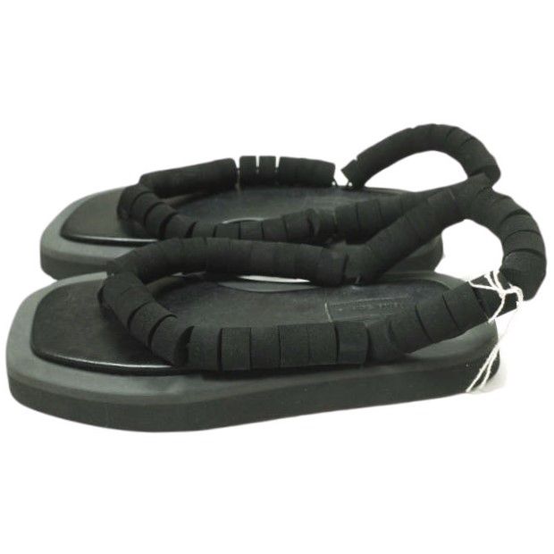 Hender Scheme エンダースキーマ thong ネオプレーン トングサンダル ol-rs-tng 1 22.5-23 cm BLACK 定価34 100円 シューズ g 22929