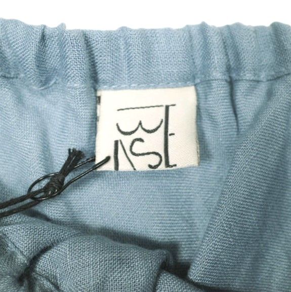 新品 BASERANGE ベースレンジ 25SS DYDINE SKIRT リネンロングスカート